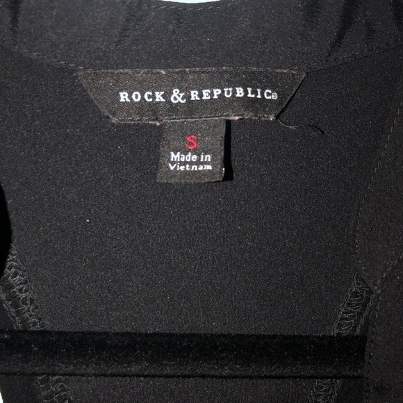 Black Racerback Top - Picture 2 of 3